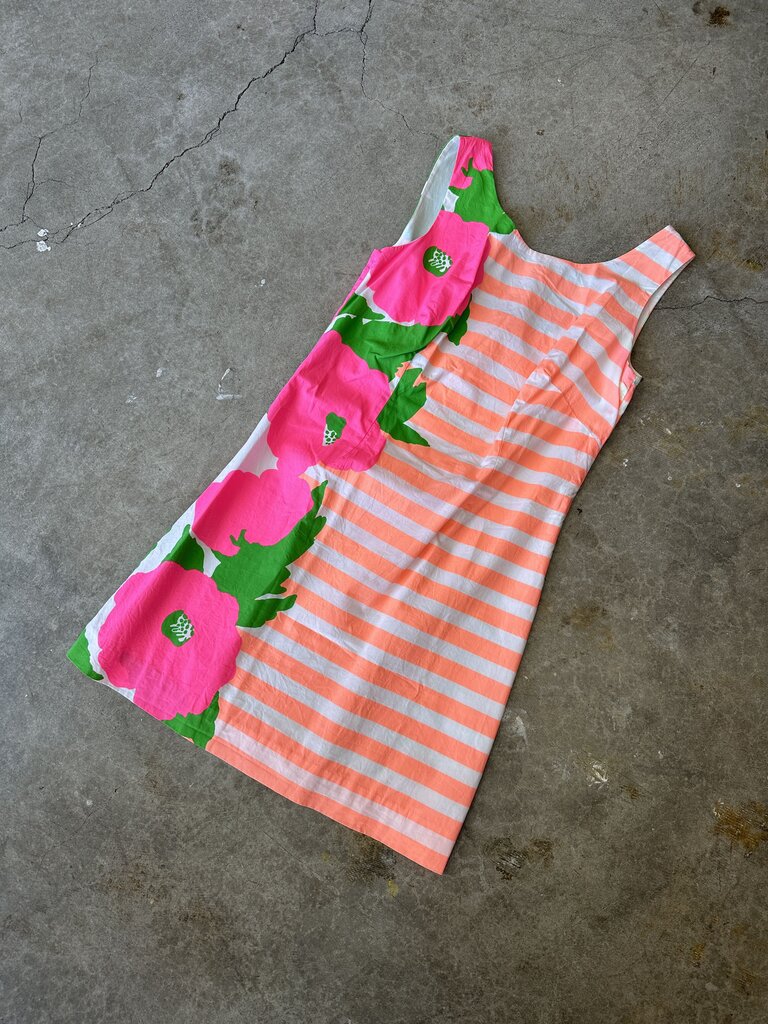 Lilly Pulitzer women Dress Orange Pink 4 – MODAO Resale